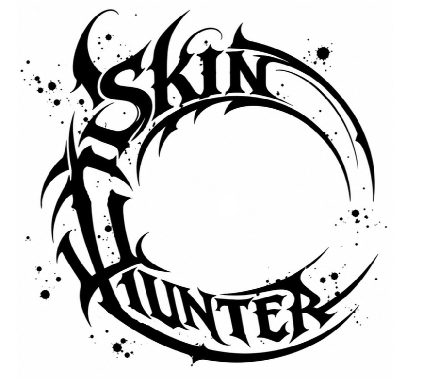 Runder Sticker – Skin Hunter Kreis – Skin Hunter Sticker, 6 cm